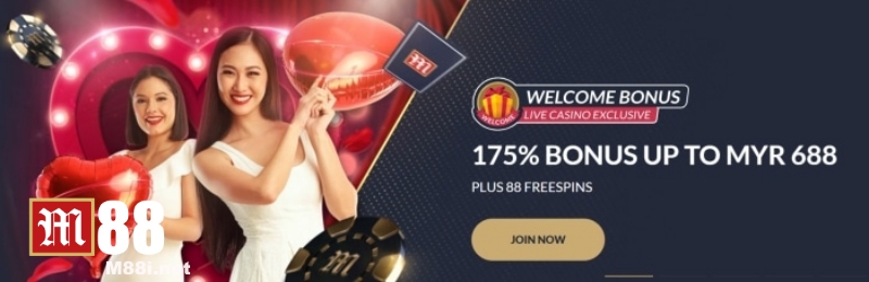 Enjoy a 175% Bonus up to RM688