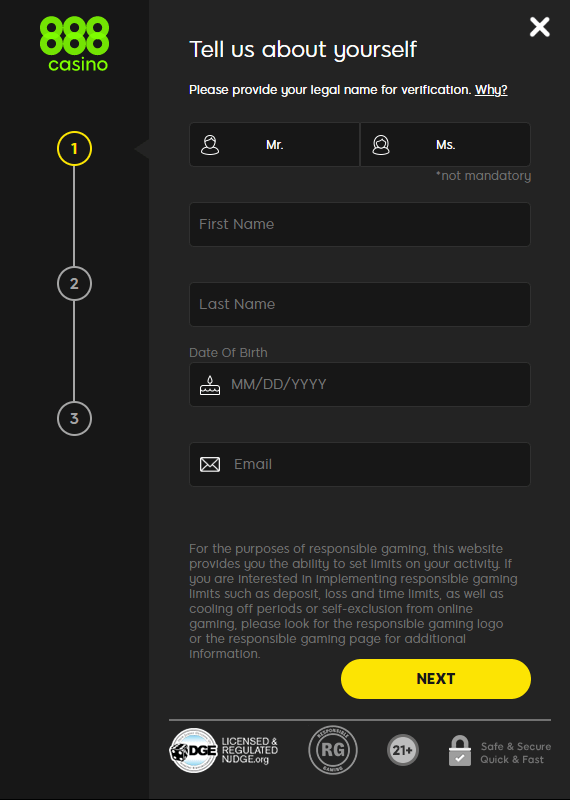 888casino promo code